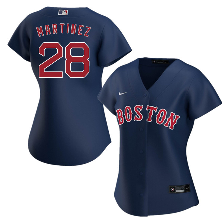 Nike Women #28 J.D. Martinez Boston Red Sox Baseball Jerseys Sale-Navy